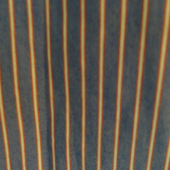 {Set} Stripe Mock Neck Blouse - Sz M - Picture 5 of 11